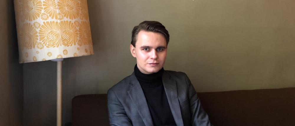 Moritz Russ studiert an der Hochschule Ernst Busch