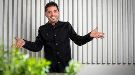 Die Küche muss ganz weiß sein: Massimo Ferrantino im „bianc“. 