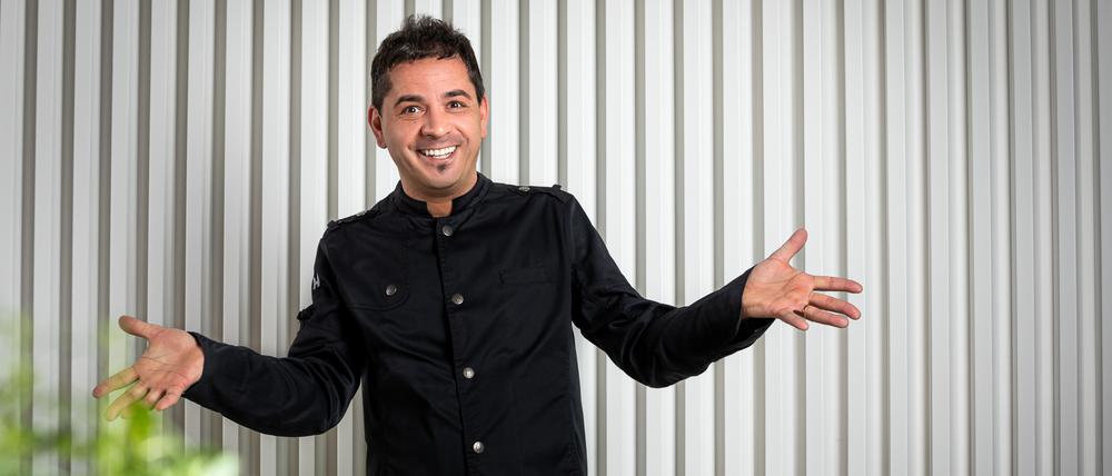 Die Küche muss ganz weiß sein: Massimo Ferrantino im „bianc“. 