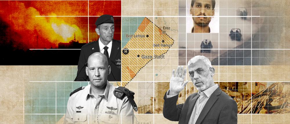 Das sind die Gegner im Krieg zwischen Israel und Hamas.