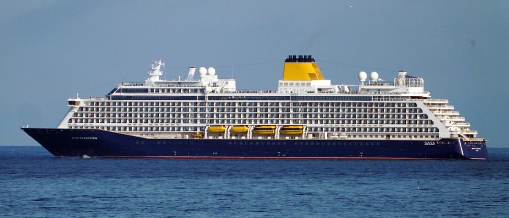 Kreuzfahrtschiff „Spirit Of Discovery“ (Archivbild).