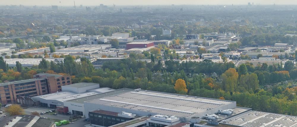 Das neue Logistikzentrum von Stadler in Berlin-Pankow.