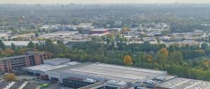 Das neue Logistikzentrum von Stadler in Berlin-Pankow. 