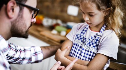 Psychische Gewalt ist auch, wenn Kinder eingeschüchtert werden.