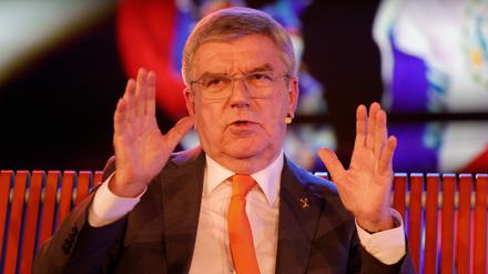 IOC-Präsident Thomas Bach beim Stuttgarter Sportgespräch.