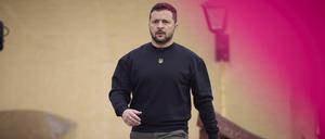 Der ukrainische Präsident Selenskyj Anfang Oktober in Kiew. 