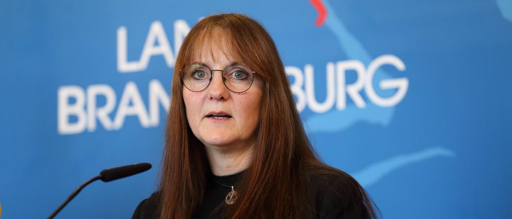 Finanzministerin Katrin Lange SPD.
