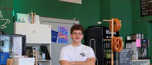 Das Wiwi-Café ist für Leo Hoess ein Safe Place.