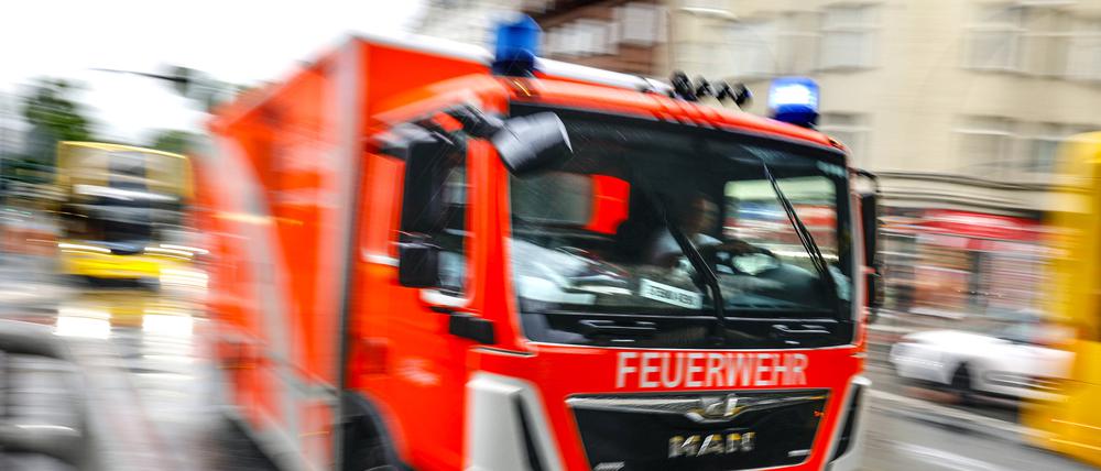 Fahrzeug der Berliner Feuerwehr.