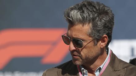 Patrick Dempsey am 22.10.2023 beim Rennen „Großer Preis der USA“.