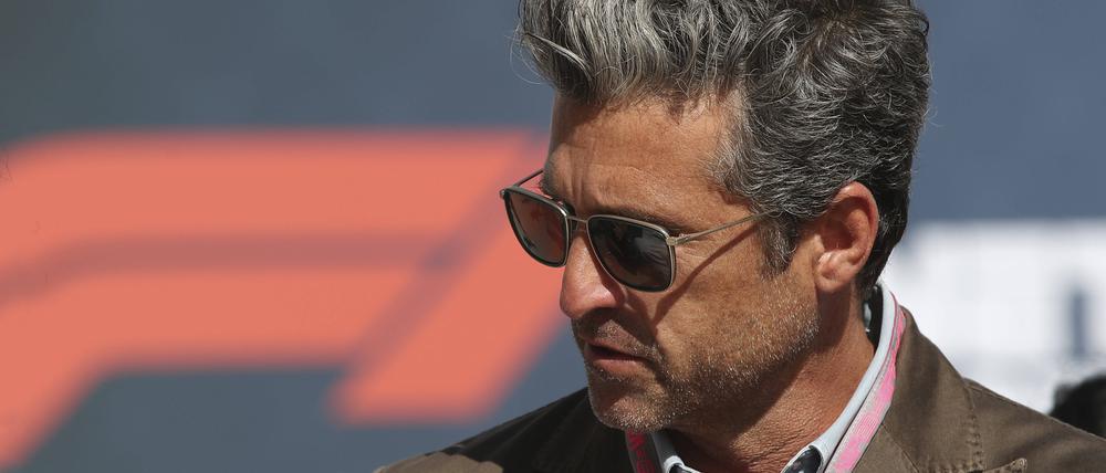 Patrick Dempsey am 22.10.2023 beim Rennen „Großer Preis der USA“.