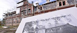 Das Gutshaus Satzkorn soll äußerlich bald wieder so aussehen wie vor 150 Jahren.