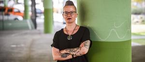 Janita-Marja Juvonen bietet in Essen Stadttouren aus Obdachlosenperspektive an. 