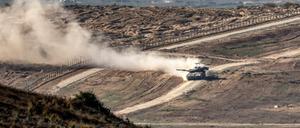 Das israelische Militär teilte den Gazastreifen am Sonntag in einen Nord- und einen Südteil.