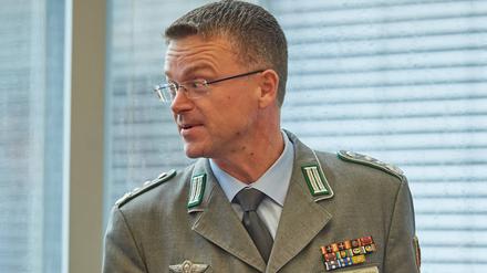 André Wüstner am 19. September im Bundestag.