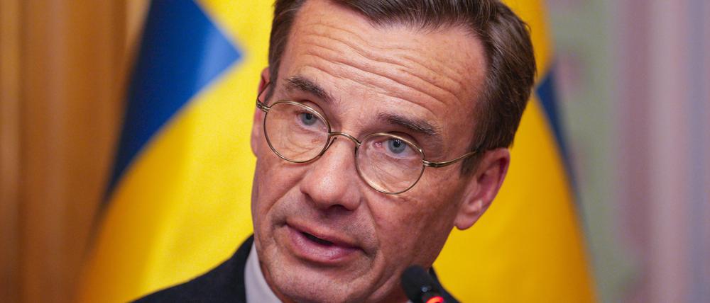 Schwedens Ministerpräsident Ulf Kristersson will verhindern, dass sein Land für Asylbewerber attraktiv erscheint.