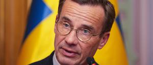 Schwedens Ministerpräsident Ulf Kristersson will verhindern, dass sein Land für Asylbewerber attraktiv erscheint.