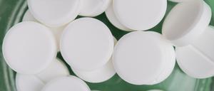 ASS-Schmerztabletten.