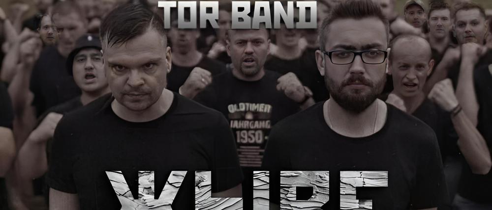 Rock gegen Lukaschenko. Dmitri Halavach, Andrei Jaremtschyk und Yauhen Burlo (von links) in einem Videostill.
