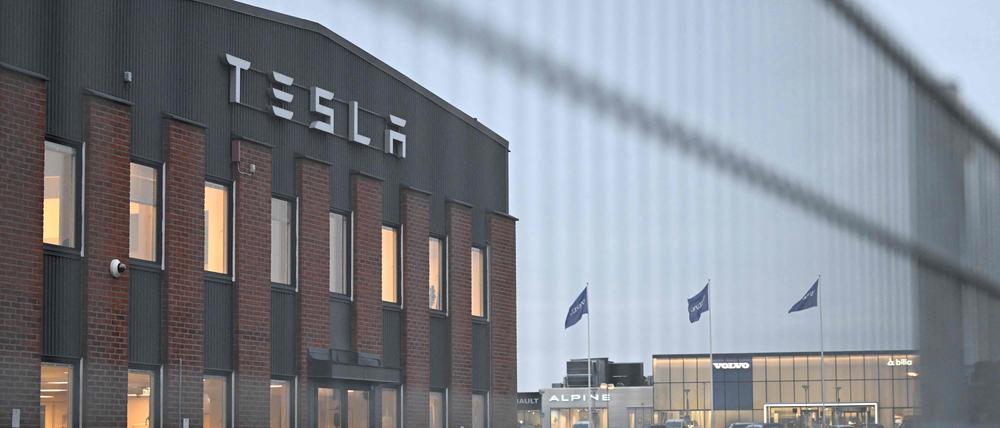 Tesla in Schweden.