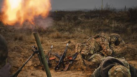 Die ukrainische Armee klagt immer wieder über den Mangel an Munition.