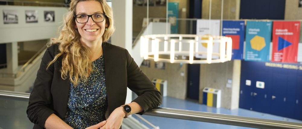 Julia Neuhaus, Präsidentin der Berliner Hochschule für Technik, 2023.
Pressefoto