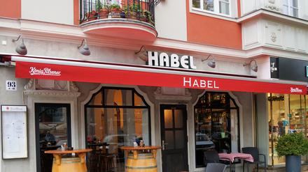 Tradition seit 1921: Das Restaurant Habel am Roseneck in Berlin-Wilmersdorf.