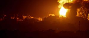 Auch am heutigen Donnerstag setzte Israel seine Angriffe auf den Gazastreifen fort.