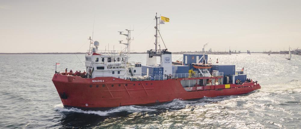 Rettungsschiff Sea-Eye 4 (Archivbild).