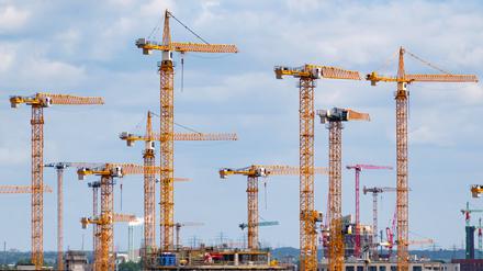 Mehr Zukunfft wagen: der Bau der Hafencity in Hamburg.