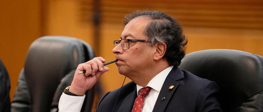 Kolumbiens Präsident Gustavo Petro steckt in der Krise, persönlich und politisch.