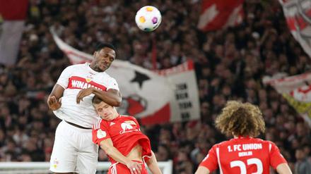 Meist in einer anderen Etage unterwegs: Dan-Axel Zagadou (l). vom VfB.