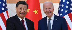 Biden und Jinping am Rande des G20-Gipfels auf Bali 2022.