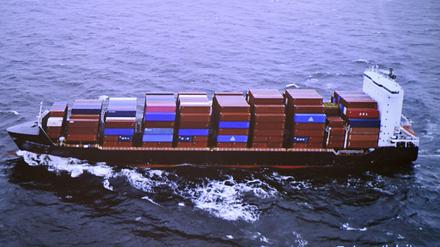 Das chinesische Schiff „Newnew Polar Bear“ soll die Schäden verursacht haben. 