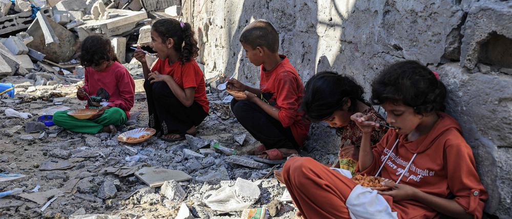 Not und Elend im Gazastreifen hat vor allem für Kinder verheerende Folgen.