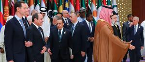Die Staatschefs muslimischer und arabischer Staaten treffen sich in Riad.