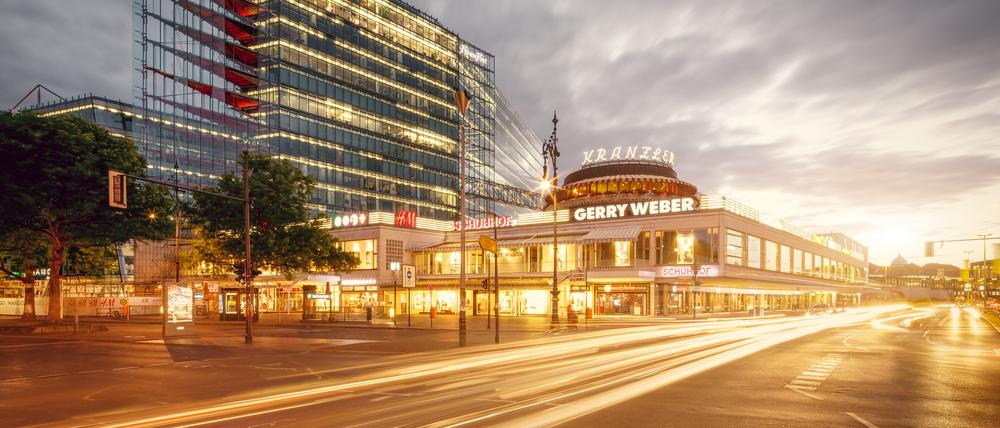 Im ikonischen Kranzler-Eck am Ku’damm, einst ein Markenzeichen der City West, sitzen heute Büros, Läden und die Kaffeerösterei „The Barn“.