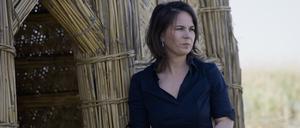 Ministerin Baerbock zu Besuch bei einer Familie im Irak. 