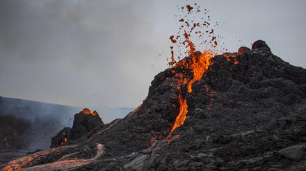 Bereits 2020 kam es im Südwesten Islands zu einem Vulkanausbruch.