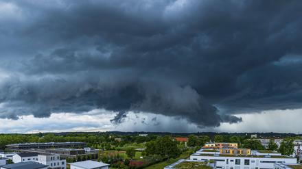 Unwetter im Anmarsch. (Archivbild)