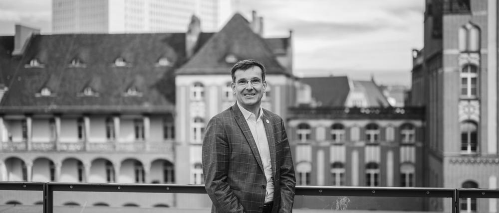 Jochen Brinkmann als Charité-Bauchef 2022.