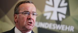 Boris Pistorius (SPD), Bundesminister der Verteidigung