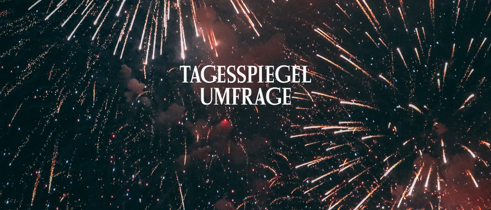 Umfrage Böllerverbot Silvester 