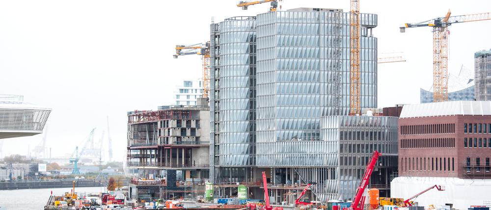 Fünf Menschen starben auf der Baustelle in Hamburg.