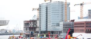 Fünf Menschen starben auf der Baustelle in Hamburg.