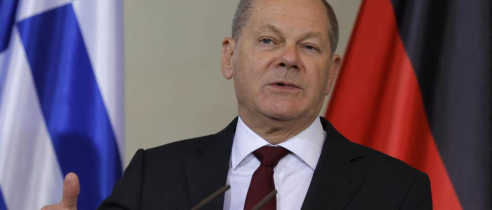 Bundeskanzler Olaf Scholz