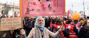 Streiks von Erzieher:innen gab es in Berlin schon oft. Die Lage verschärft sich immer weiter.  