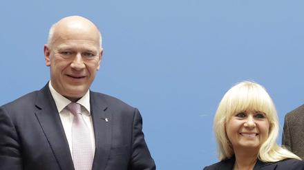 Kai Wegner (li.) und Iris Spranger (re.)