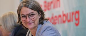  Katja Karger, Vorsitzende des DGB-Bezirks Berlin-Brandenburg.