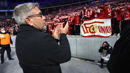 Urs Fischer genoss trotz aller Misserfolge in dieser Saison die volle Unterstützung der Union-Fans.